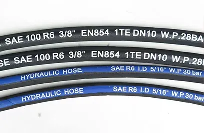 Гидравлические шланги с волокнистой оплёткой 